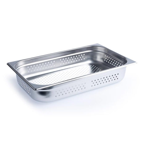 Perforated from Chef Inox. made out of Stainless Steel and sold in boxes of 6. Hospitality quality at wholesale price with The Flying Fork! 