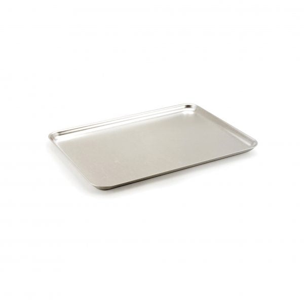 Baking Sheet - 318x216x19mm, Aluminium from Chef Inox. made out of Aluminium and sold in boxes of 1. Hospitality quality at wholesale price with The Flying Fork! 