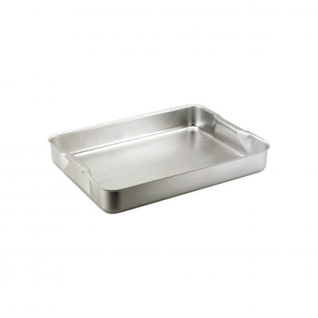 Premier Roasting Dish - 368x267x70mm, Aluminium Recessed Handle from Chef Inox. made out of Aluminium and sold in boxes of 1. Hospitality quality at wholesale price with The Flying Fork! 