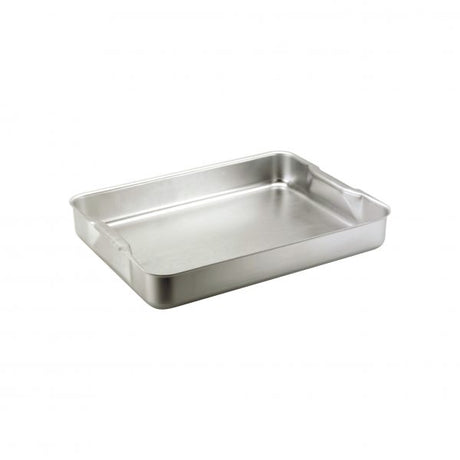 Premier Roasting Dish - 470x355x70mm, Aluminium Recessed Handle from Chef Inox. made out of Aluminium and sold in boxes of 1. Hospitality quality at wholesale price with The Flying Fork! 