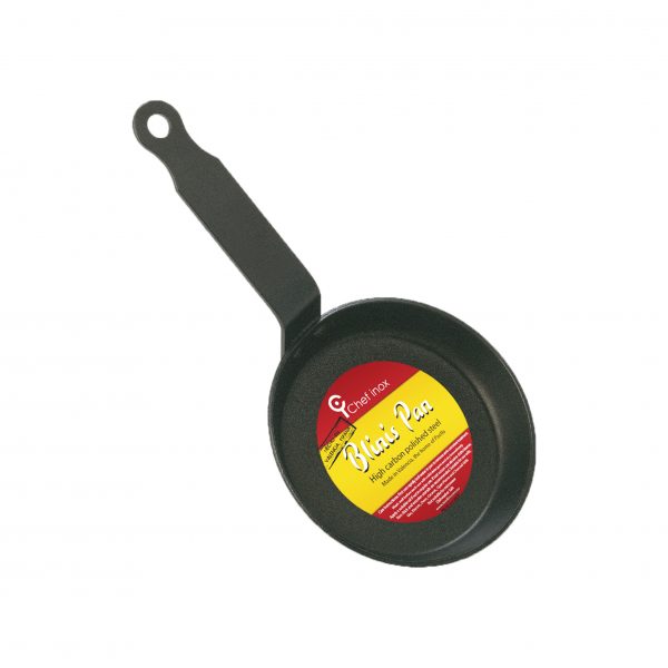 Paella Pan - 120mm, High Carbon Steel from Chef Inox. made out of High Carbon Steel and sold in boxes of 1. Hospitality quality at wholesale price with The Flying Fork! 