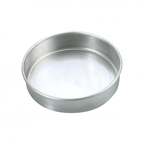 Round Cake Pan - 200x50mm, Aluminium from Chef Inox. made out of Aluminium and sold in boxes of 1. Hospitality quality at wholesale price with The Flying Fork! 