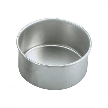 Round Cake Pan - 150x75mm, Aluminium from Chef Inox. made out of Aluminium and sold in boxes of 1. Hospitality quality at wholesale price with The Flying Fork! 