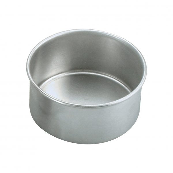 Round Cake Pan - 200x75mm, Aluminium from Chef Inox. made out of Aluminium and sold in boxes of 1. Hospitality quality at wholesale price with The Flying Fork! 
