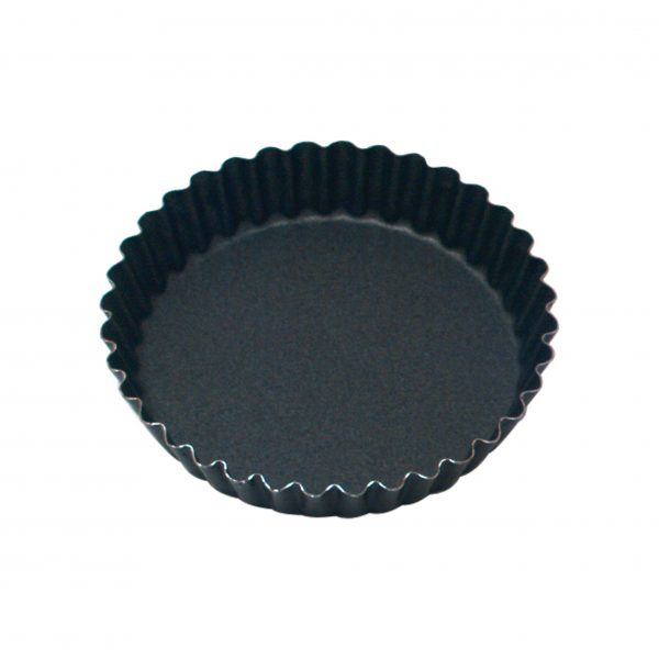 Round Fluted 36-Rib Tart Mould (Non-Stick) - 85x16mm from Guery. Non-Stick, made out of Non Stick and sold in boxes of 1. Hospitality quality at wholesale price with The Flying Fork! 