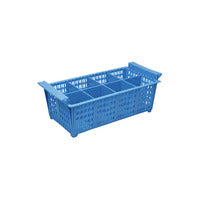 Cutlery Basket - 8 Compartment, With Handles from Cater-Rax. Sold in boxes of 1. Hospitality quality at wholesale price with The Flying Fork! 