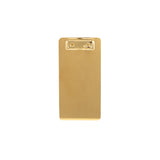 Clipboard - 105X210Mm, Gold: Pack of 1