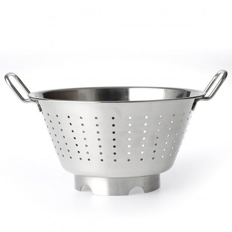 Footed Colander - 400mm from Chef Inox. made out of Stainless Steel and sold in boxes of 1. Hospitality quality at wholesale price with The Flying Fork! 