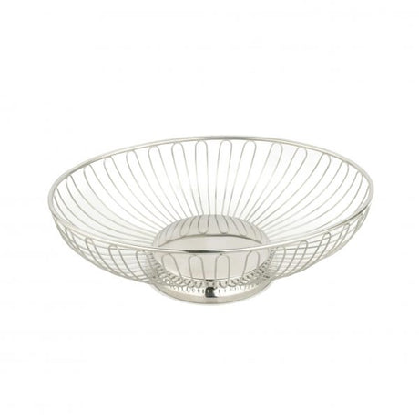 Oval Wire Basket - 200x145x65mm from Chef Inox. made out of Wire and sold in boxes of 1. Hospitality quality at wholesale price with The Flying Fork! 