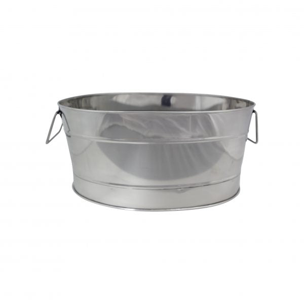 Oval Beverage Tub - 15700ml, 440x300x200mm from Chef Inox. made out of Stainless Steel 18/8 and sold in boxes of 1. Hospitality quality at wholesale price with The Flying Fork! 