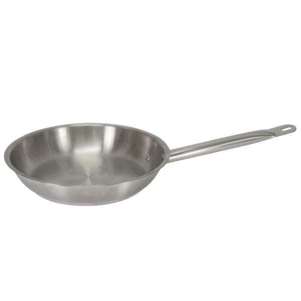 Elite Frypan (No Cover) - 18000ml, 200x45mm from Chef Inox. made out of Stainless Steel 18/10 and sold in boxes of 1. Hospitality quality at wholesale price with The Flying Fork! 
