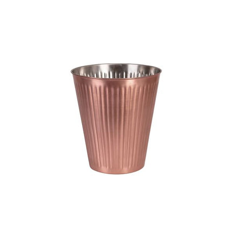 Wine Bucket-Ribbed from Trenton. made out of Stainless Steel and sold in boxes of 1. Hospitality quality at wholesale price with The Flying Fork! 