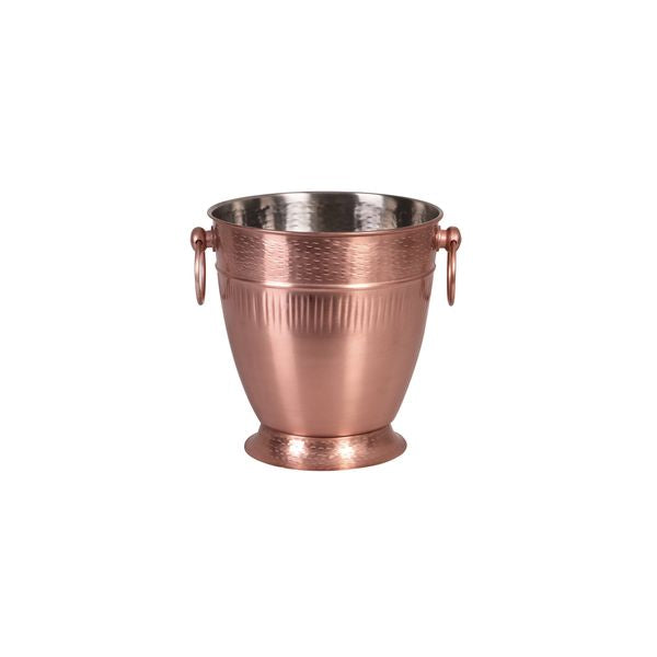 Champagne Bucket-Ribbed from Trenton. made out of Stainless Steel and sold in boxes of 1. Hospitality quality at wholesale price with The Flying Fork! 