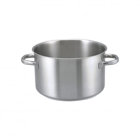 Saucepot - 15.4lt, 320x195mm from Paderno. made out of Stainless Steel 18/10 and sold in boxes of 1. Hospitality quality at wholesale price with The Flying Fork! 