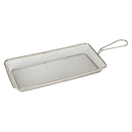 SERVICE BASKET-260x130x30mm, STAINLESS STEEL from Moda. made out of Stainless Steel and sold in boxes of 6. Hospitality quality at wholesale price with The Flying Fork! 