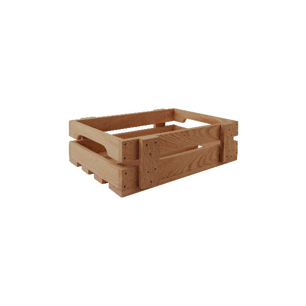 Wood Crate-Ash Wood, 300X200X90Mm from Athena. made out of Wood and sold in boxes of 1. Hospitality quality at wholesale price with The Flying Fork! 