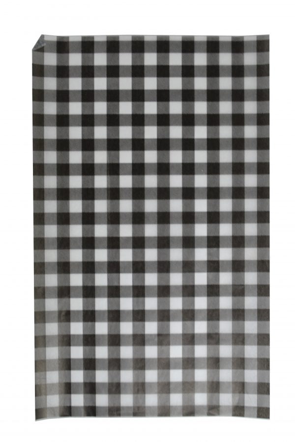 Greaseproof Paper Gingham - Black, 190x310mm, 200 Sheets from Chef Inox. made out of Greaseproof Paper and sold in boxes of 1. Hospitality quality at wholesale price with The Flying Fork! 