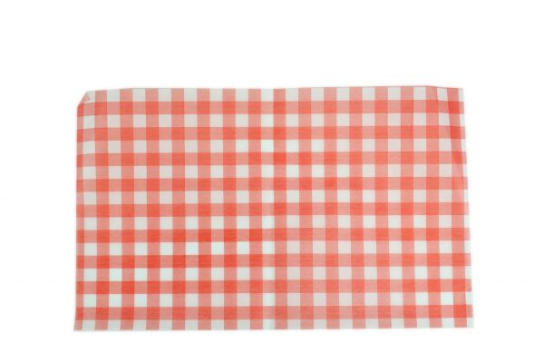 Greaseproof Paper Gingham - Red, 190x310mm, 200 Sheets from Chef Inox. made out of Greaseproof Paper and sold in boxes of 1. Hospitality quality at wholesale price with The Flying Fork! 