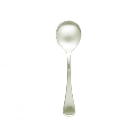 Soup Spoon - Elite from tablekraft. made out of Stainless Steel and sold in boxes of 12. Hospitality quality at wholesale price with The Flying Fork! 