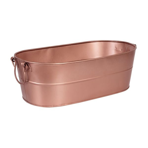 Beverage Tub-Copper Satin, Plain 530X290X170Mm from Moda. made out of Stainless Steel and sold in boxes of 1. Hospitality quality at wholesale price with The Flying Fork! 