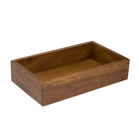 Wood Box-259X150X57Mm from Moda. made out of Wood and sold in boxes of 1. Hospitality quality at wholesale price with The Flying Fork! 