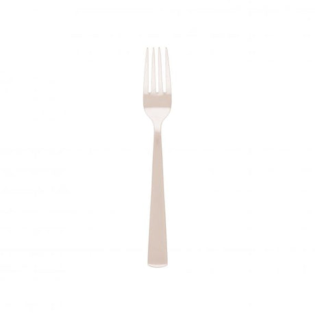 Dessert Fork - Strand from tablekraft. made out of Stainless Steel and sold in boxes of 12. Hospitality quality at wholesale price with The Flying Fork! 