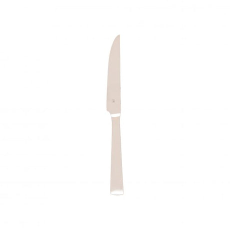 Steak Knife - Strand from tablekraft. made out of Stainless Steel and sold in boxes of 12. Hospitality quality at wholesale price with The Flying Fork! 