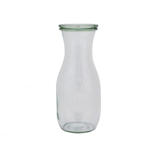 Bottle Glass Jar w-lid (764) - 530mL, 60x184mm from Weck. made out of Glass and sold in boxes of 6. Hospitality quality at wholesale price with The Flying Fork! 