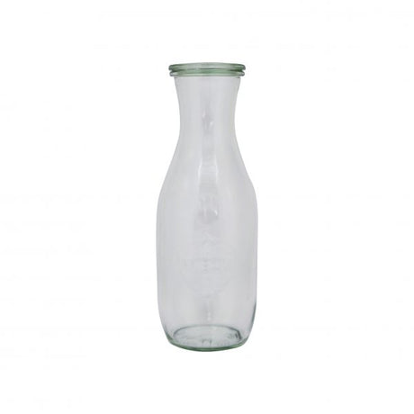 Bottle Glass Jar w-lid (#766) - 1062mL, 60x250mm from Weck. made out of Glass and sold in boxes of 6. Hospitality quality at wholesale price with The Flying Fork! 