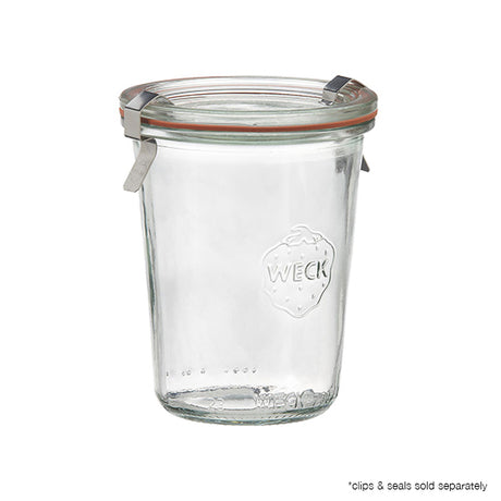 Glass Jars w-lid (760) - 160mL, 60x80mm from Weck. made out of Glass and sold in boxes of 12. Hospitality quality at wholesale price with The Flying Fork! 
