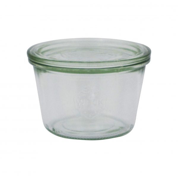 Glass Jar w-lid (741) - 370mL, 100x69mm from Weck. made out of Glass and sold in boxes of 6. Hospitality quality at wholesale price with The Flying Fork! 