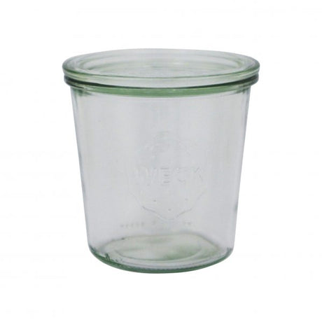 Glass Jar w-lid (#742) - 580mL, 100x107mm from Weck. made out of Glass and sold in boxes of 6. Hospitality quality at wholesale price with The Flying Fork! 
