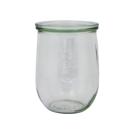Tulip Glass Jar Complete Set - 1062mL, 100x147mm from Weck. made out of Glass and sold in boxes of 6. Hospitality quality at wholesale price with The Flying Fork! 
