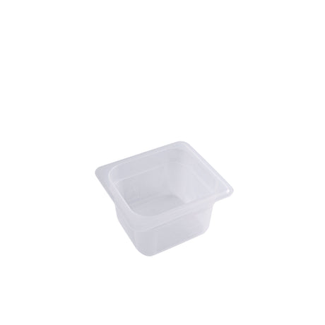 Food Pan - 1/6 Size, 100Mm from Gastroplast. Sold in boxes of 1. Hospitality quality at wholesale price with The Flying Fork! 