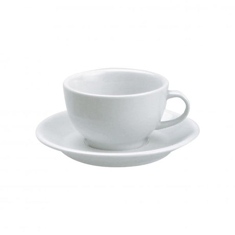 Cappucino Cup - 230mL, White from Vitroceram. made out of Porcelain and sold in boxes of 48. Hospitality quality at wholesale price with The Flying Fork! 