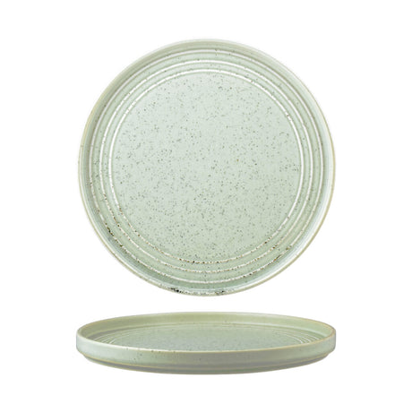 Round Plate - 275X22Mm, Pistachio from Tablekraft. made out of Ceramic and sold in boxes of 3. Hospitality quality at wholesale price with The Flying Fork! 
