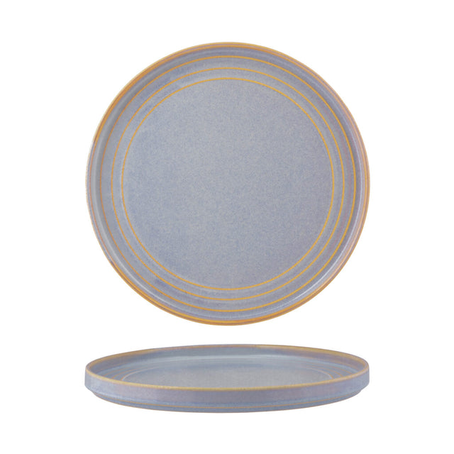 Round Plate - 275X22Mm, Azure Blue from Tablekraft. made out of Ceramic and sold in boxes of 3. Hospitality quality at wholesale price with The Flying Fork! 