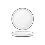 Stackable Plate - 210x22mm, White, Urban Muse: Pack of 6