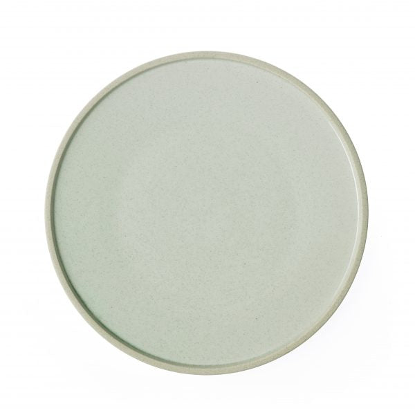 Round Plate - 255mm, Soho, Limestone from tablekraft. Matt Finish, made out of Porcelain and sold in boxes of 6. Hospitality quality at wholesale price with The Flying Fork! 