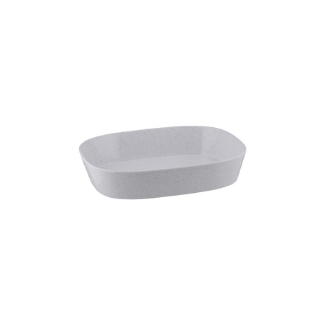 Stone 1/2 Size Rectangular Dish - 325x265mm, 65mm, 3750ml, Grey