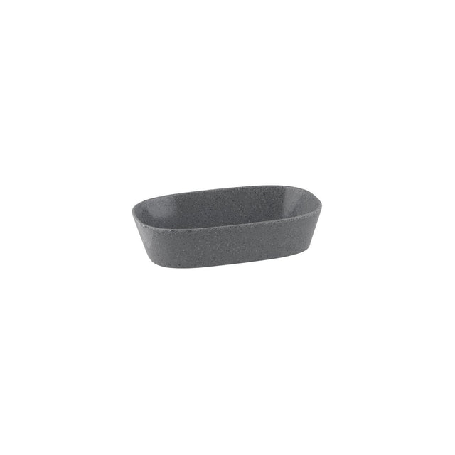 Stone 1/4 Size Rectangular Dish - 265x162mm, 65mm, 1650ml, Grey