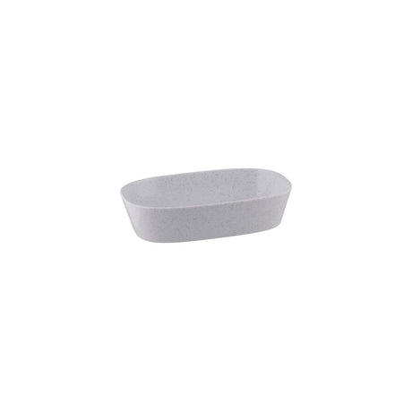 Stone 1/4 Size Rectangular Dish - 265x162mm, 65mm, 1650ml, White