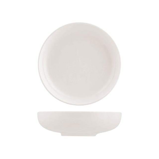 Share Bowl - 225mm, Snow, Moda Porcelain from Moda Porcelain. made out of Porcelain and sold in boxes of 4. Hospitality quality at wholesale price with The Flying Fork! 