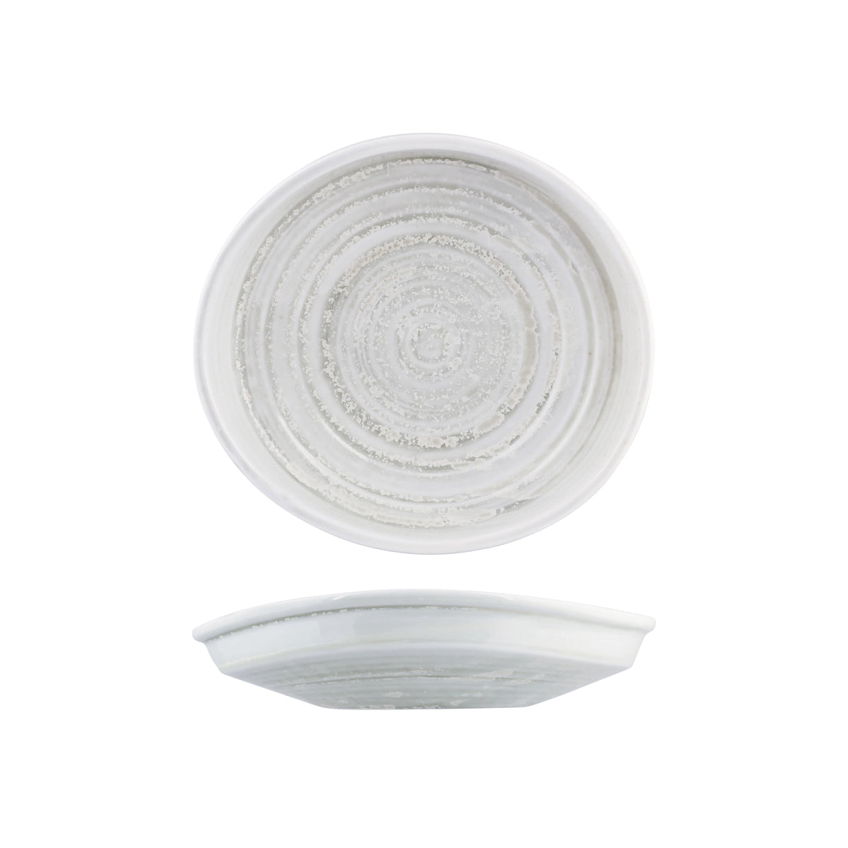 Organic Bowl-Plate - 255x235mm, Willow, Moda Porcelain from Moda Porcelain. made out of Porcelain and sold in boxes of 6. Hospitality quality at wholesale price with The Flying Fork! 