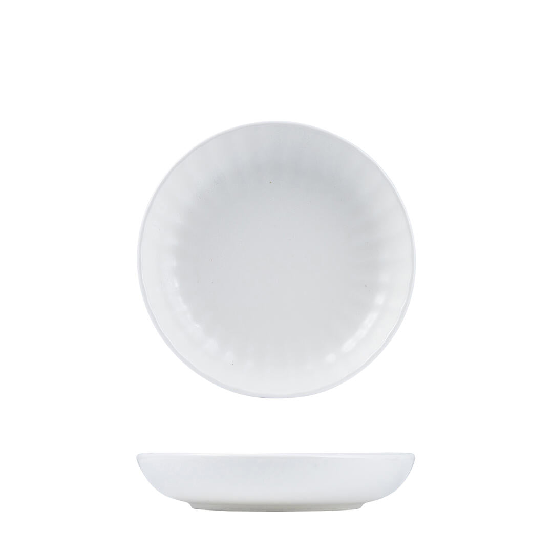 Share Bowl - 200Mm, Scallop Snow: Pack of 6