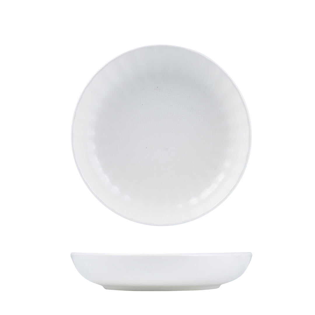 Share Bowl - 230Mm, Scallop Snow: Pack of 4