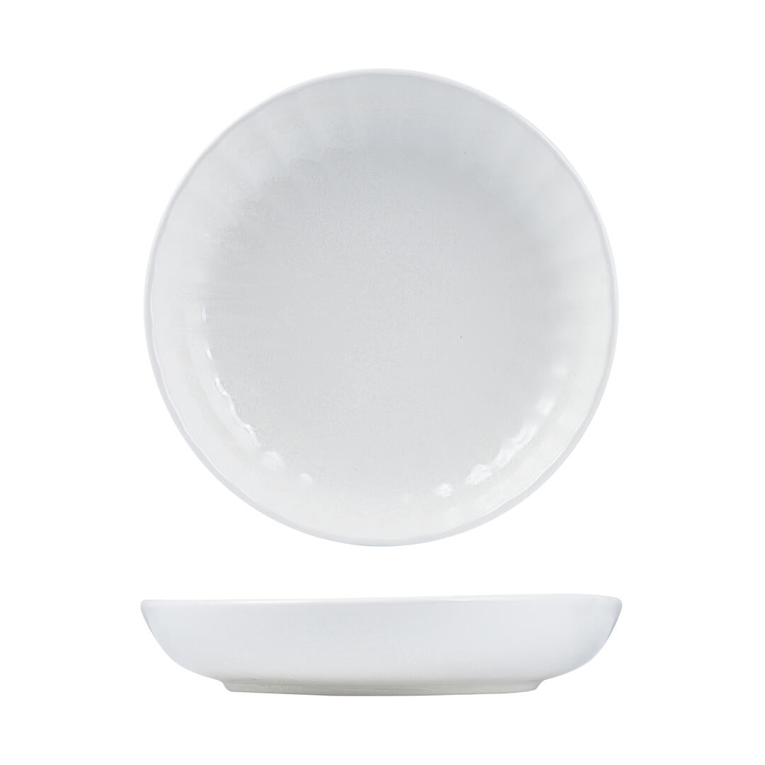 Share Bowl - 260Mm, Scallop Snow: Pack of 3