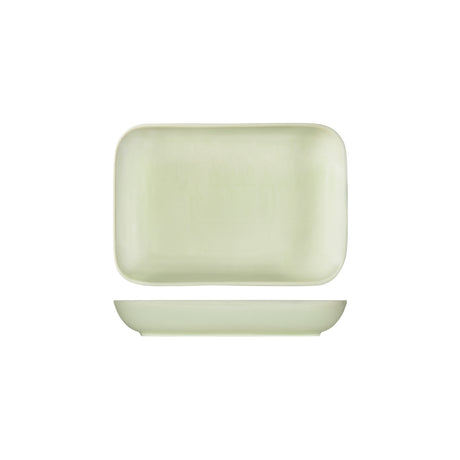 Rectangular Dish - 345x240x55mm, Lush from Moda Porcelain. made out of Porcelain and sold in boxes of 1. Hospitality quality at wholesale price with The Flying Fork! 
