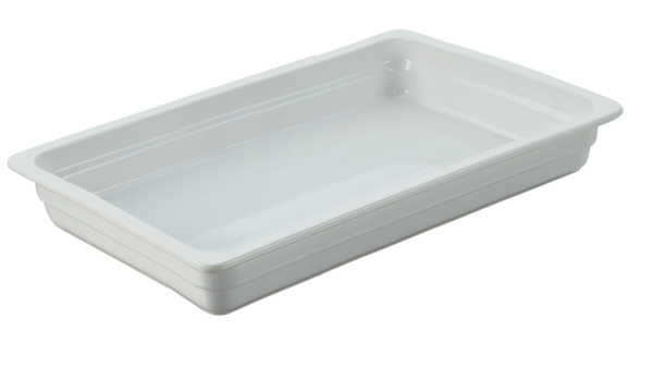 Porcelain Insert - GN 1-1 from Chef Inox. made out of Porcelain and sold in boxes of 1. Hospitality quality at wholesale price with The Flying Fork! 