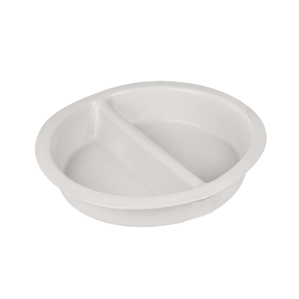 Round Porcelain Divided Insert - 337mm, 3700ml from Chef Inox. made out of Porcelain and sold in boxes of 1. Hospitality quality at wholesale price with The Flying Fork! 